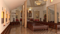 Projekt wystroju kościoła