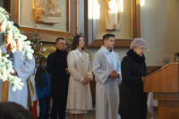Poświęcenie witraży
