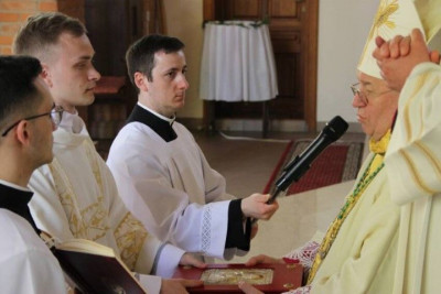 Kamil Wielgat nowym diakonem