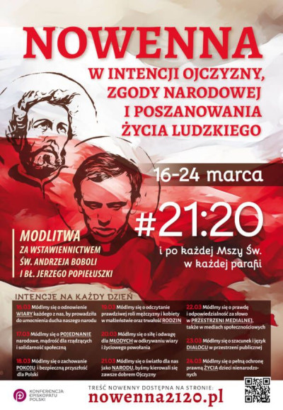 Nowenna w intencji Ojczyzny