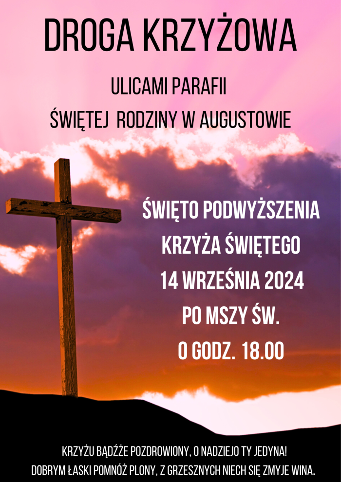 Zapraszamy na Drogę Krzyżową