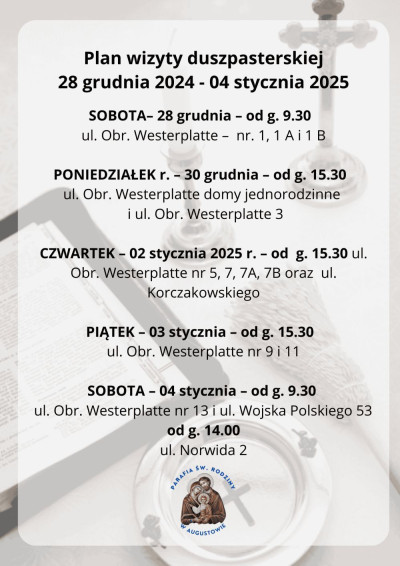 Wizyta Duszpasterska