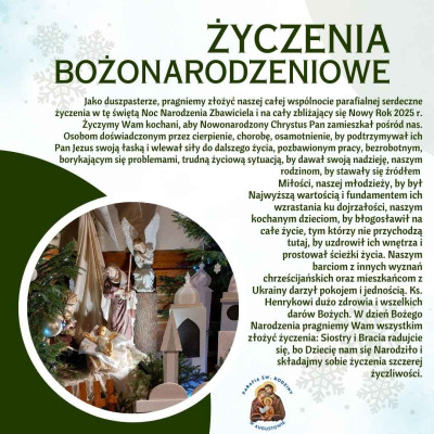 Życzenia świąteczne
