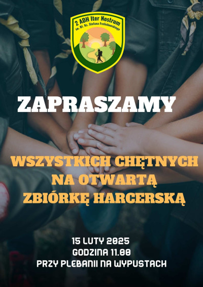 Zapraszamy chętnych do harcerstwa
