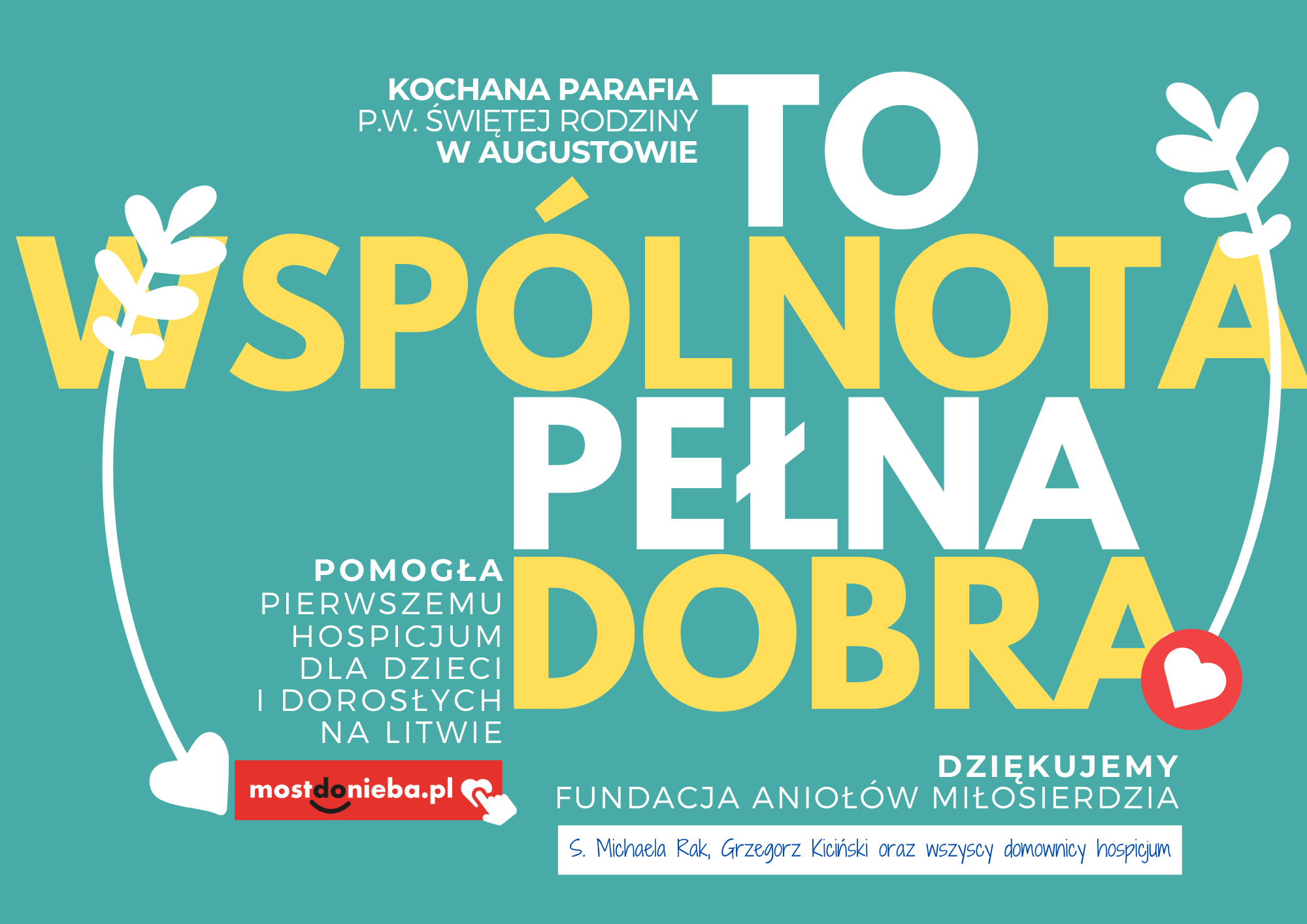 Podziękowania z Wileńskiego Hospicjum