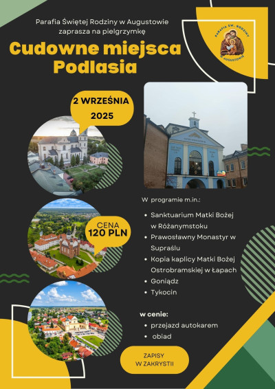 Zapraszamy na kolejną pielgrzymkę