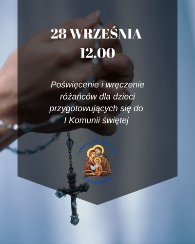 Poświęcenie różańców