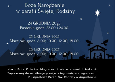 Boże Narodzenie w naszej parafii