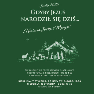 Jasełka w naszej parafii