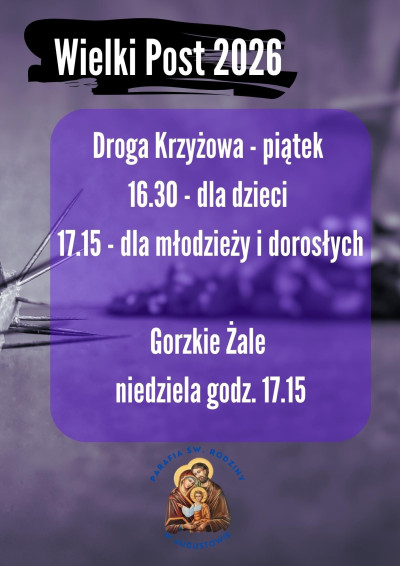 Wielki Post 2026