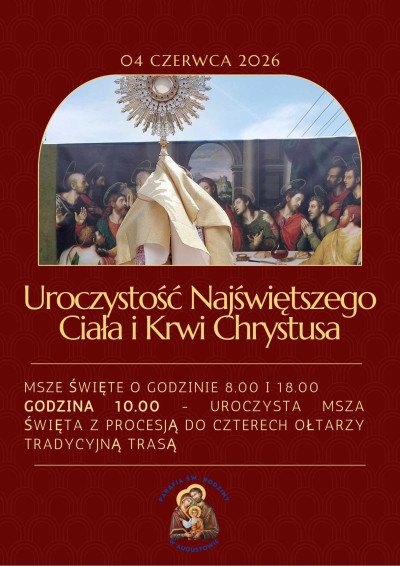 Uroczystość Bożego Ciała