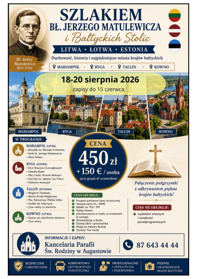 Pielgrzymka do krajów bałtyckich