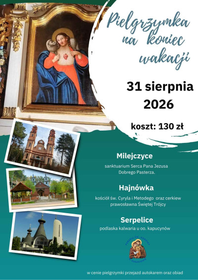 Pielgrzymka na zakończenie wakacji